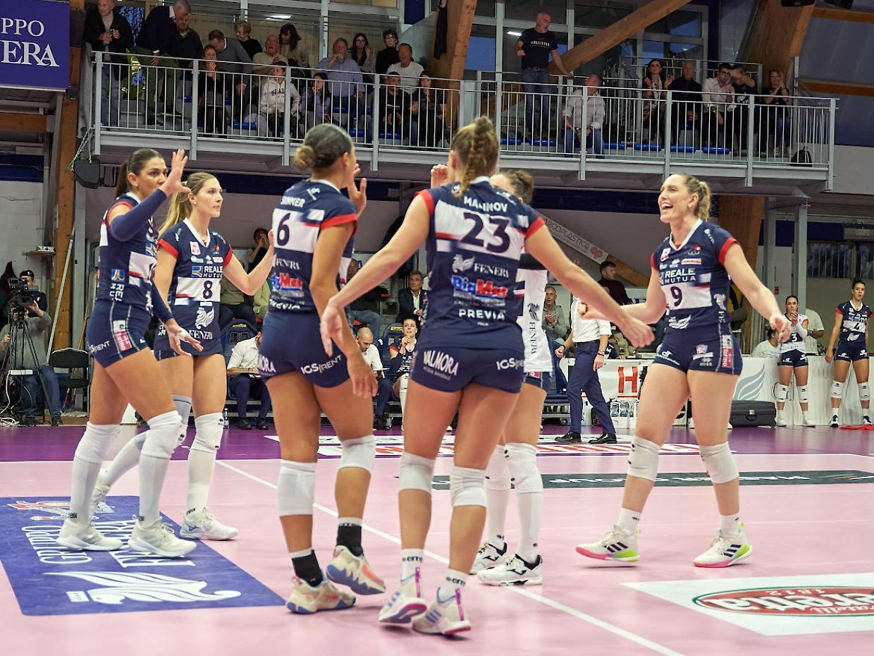 Reale Mutua Fenera Chieri ’76, al Pala Gianni Asti c'è l'andata di semifinale della Cev Challenge Cup