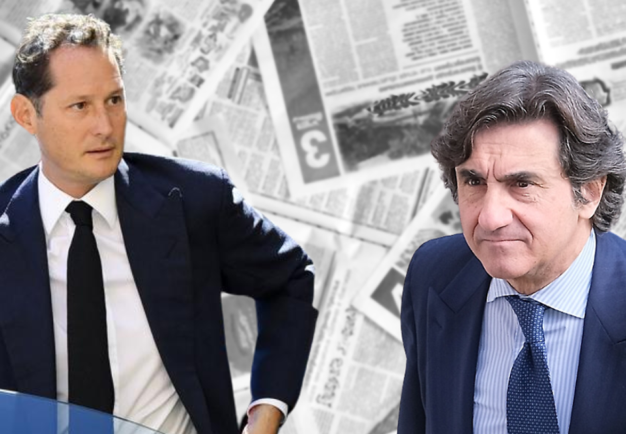 John Elkann stufo di attacchi e se la prende con il giornale di Cairo