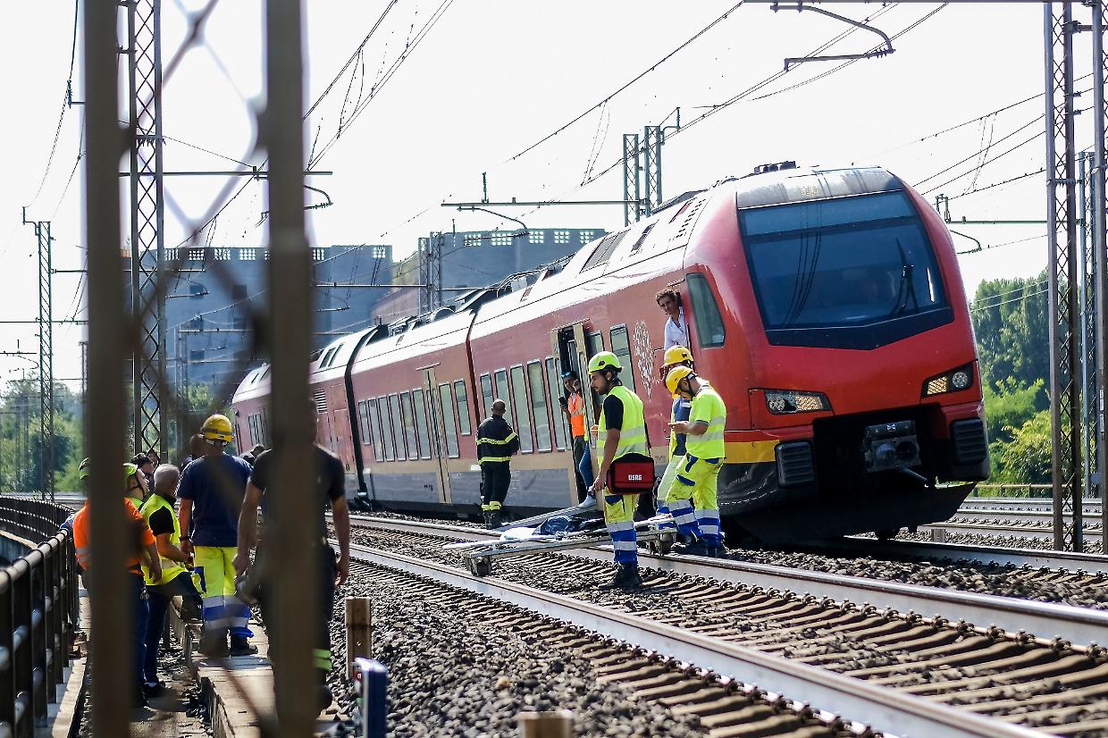 Investito da un treno 