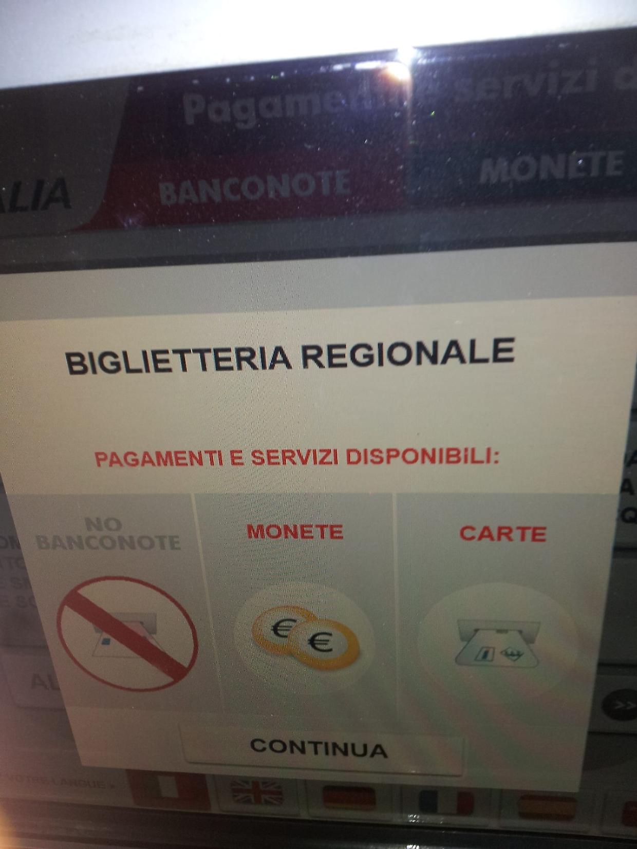 La macchinetta della stazione di Bardonecchia