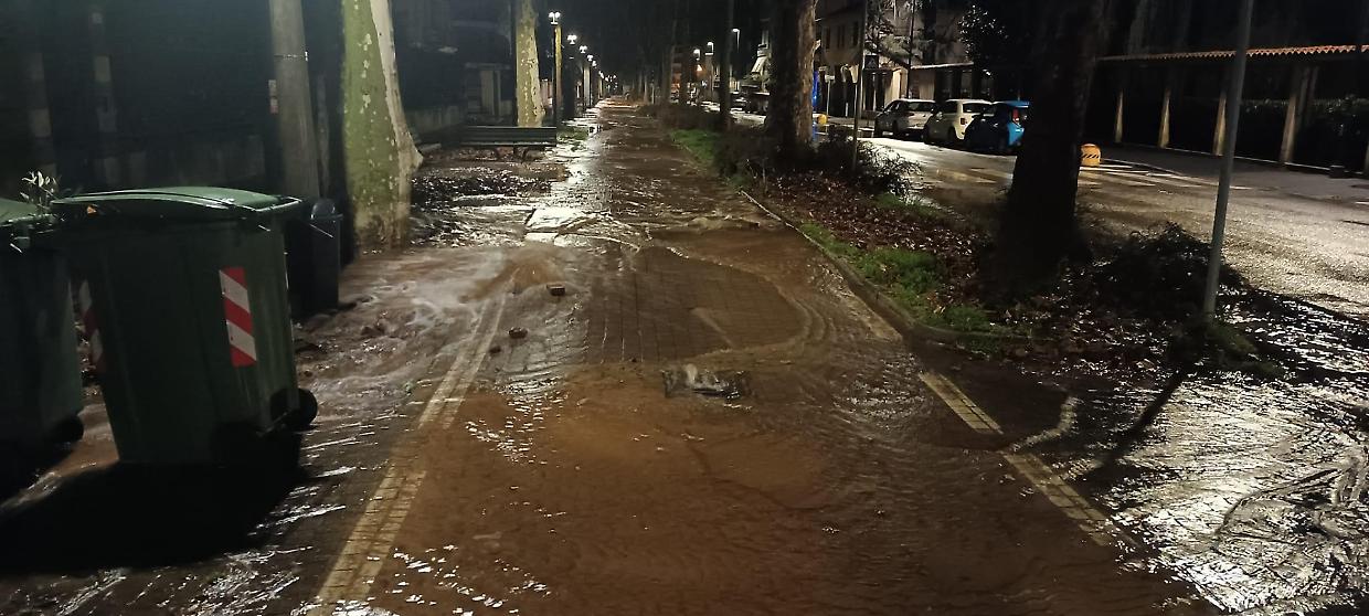 Allagamenti a Chieri per colpa di una perdita
