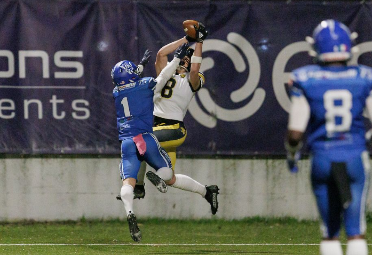 Ifl, i Giaguari Torino battono Bologna e scattano in testa alla classifica