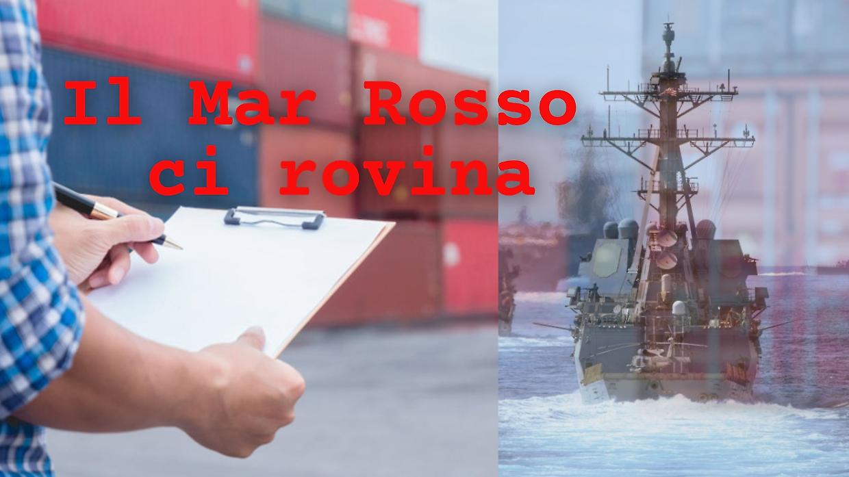 La guerra sul Mar Rosso ci costerà 130 miliardi di euro