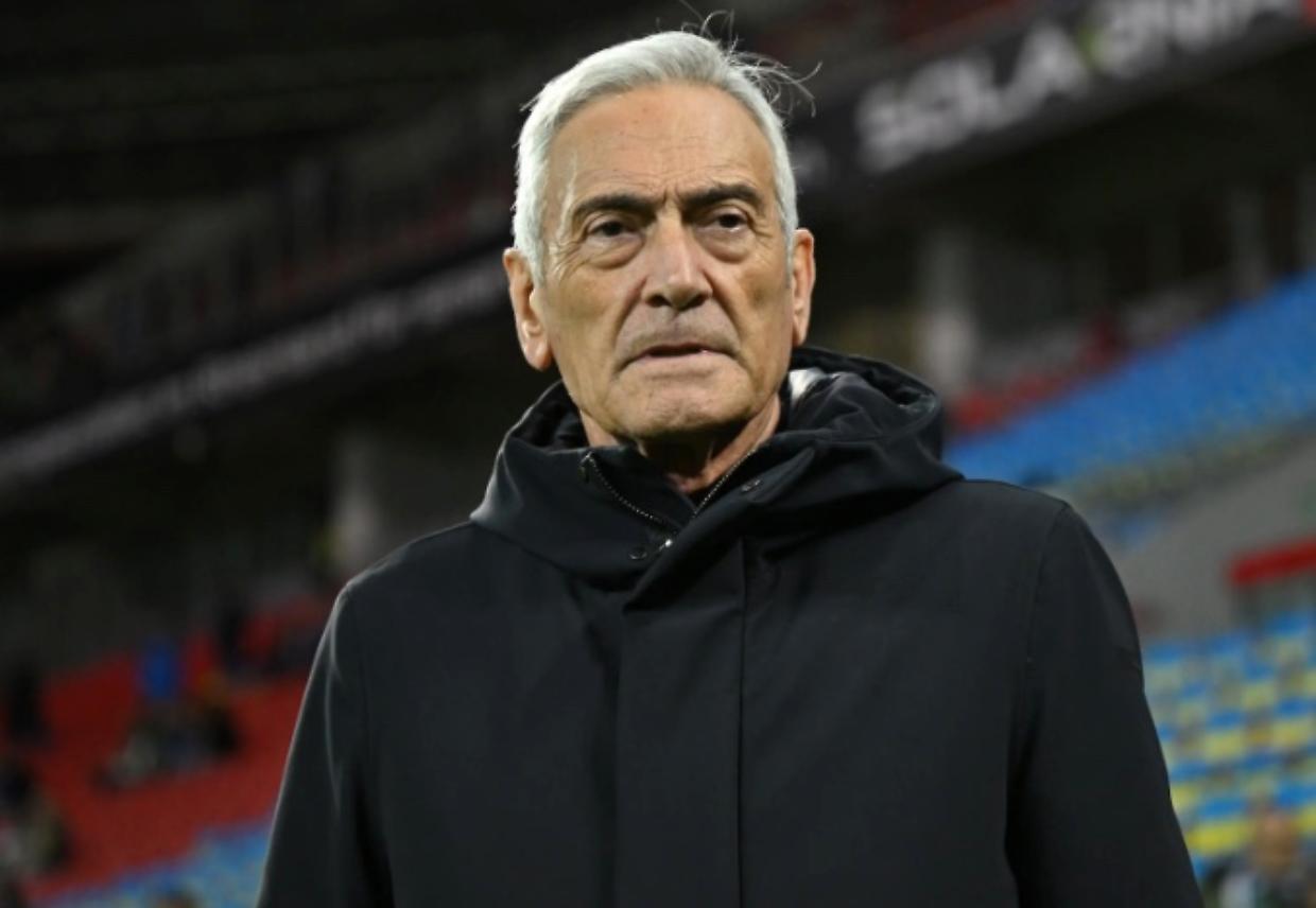 Il numero uno della Figc, Gabriele Gravina