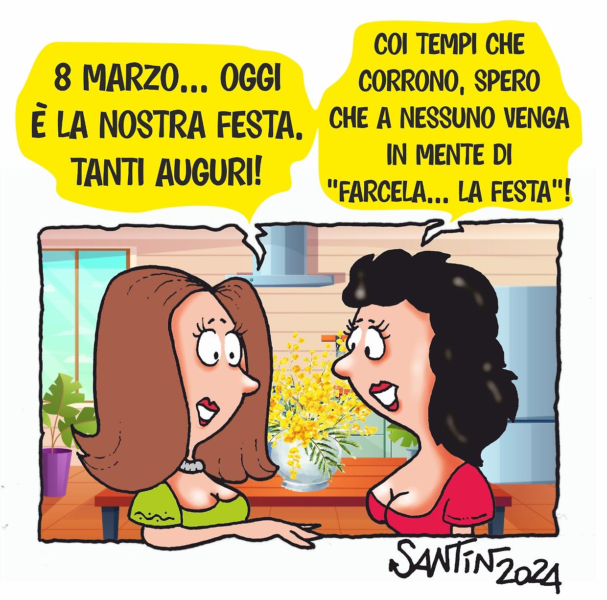 La vignetta del giorno - 8 marzo 2024