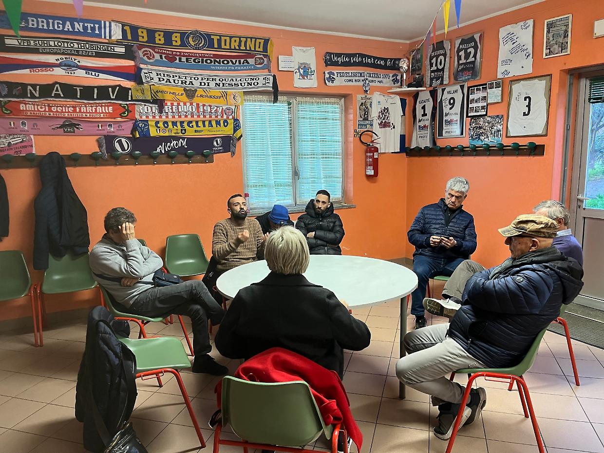 incontro anziani ultras