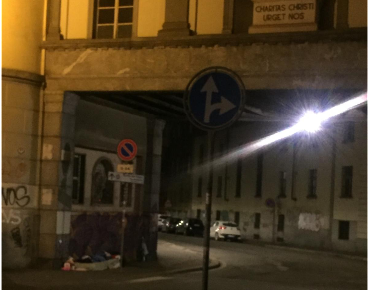 La realtà dei clochard a Torino (Fonte Amico Reporter)