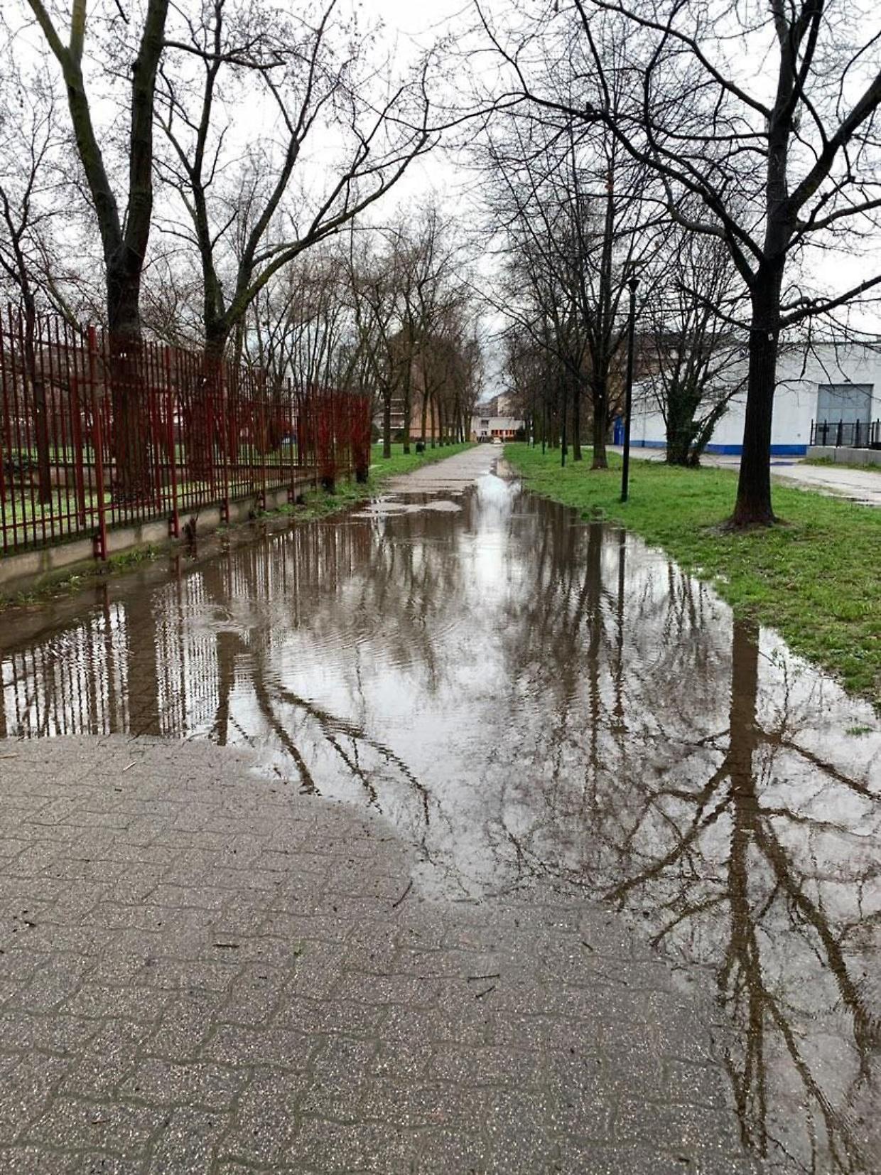 La foto inviata dal nostro Amico Reporter