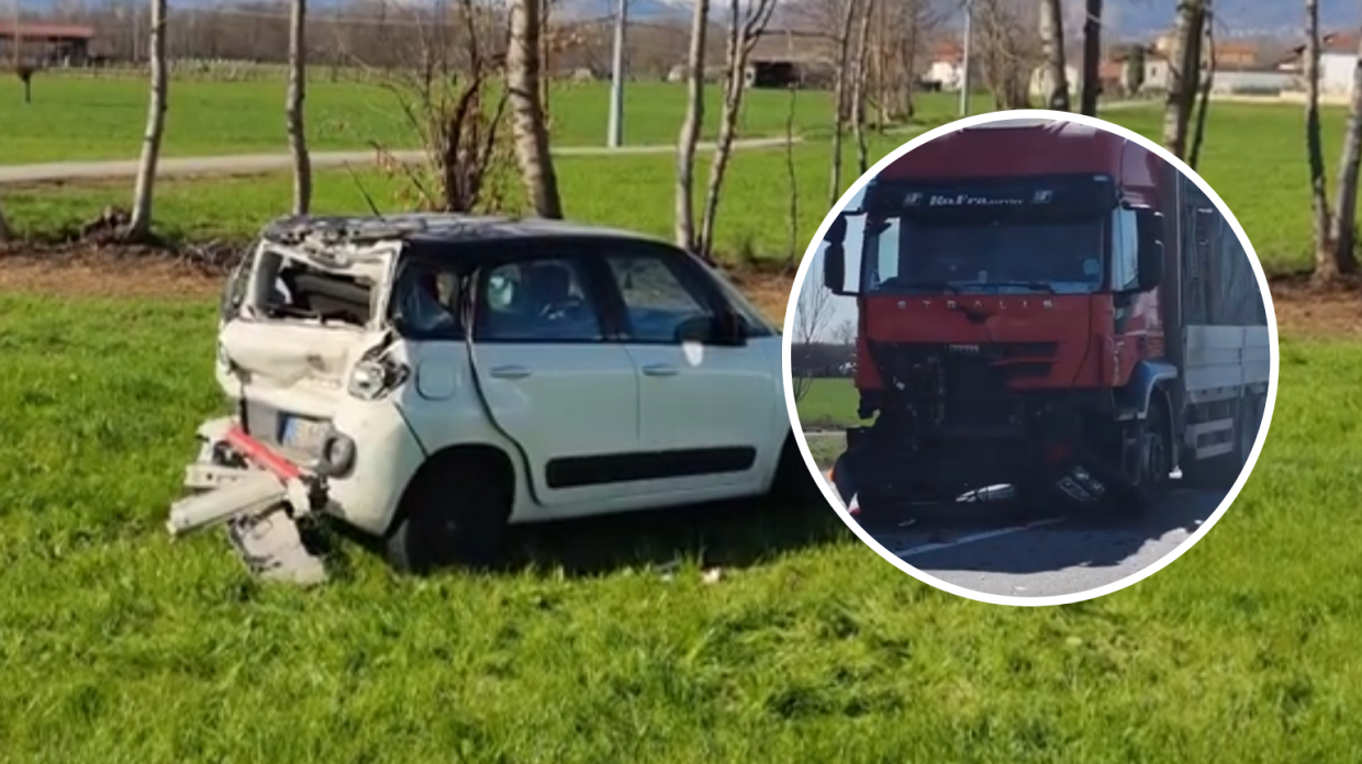 L'urto è stato molto forte