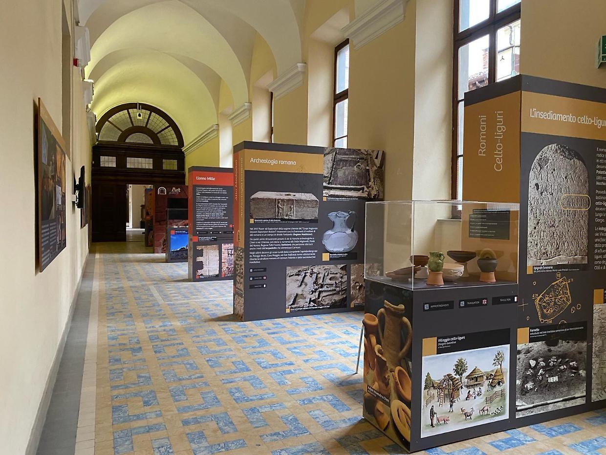 La mostra nella sua nuova sede