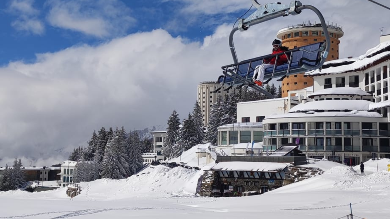 Per Sestriere si prospetta una Pasqua sulla neve (fonte Facebook)