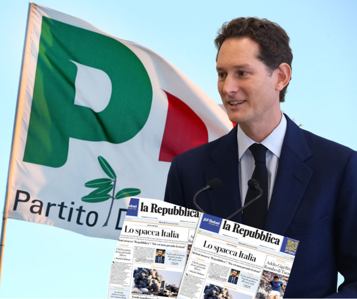 AAA editore cercasi per Repubblica: così il Pd fa un regalo a Elkann