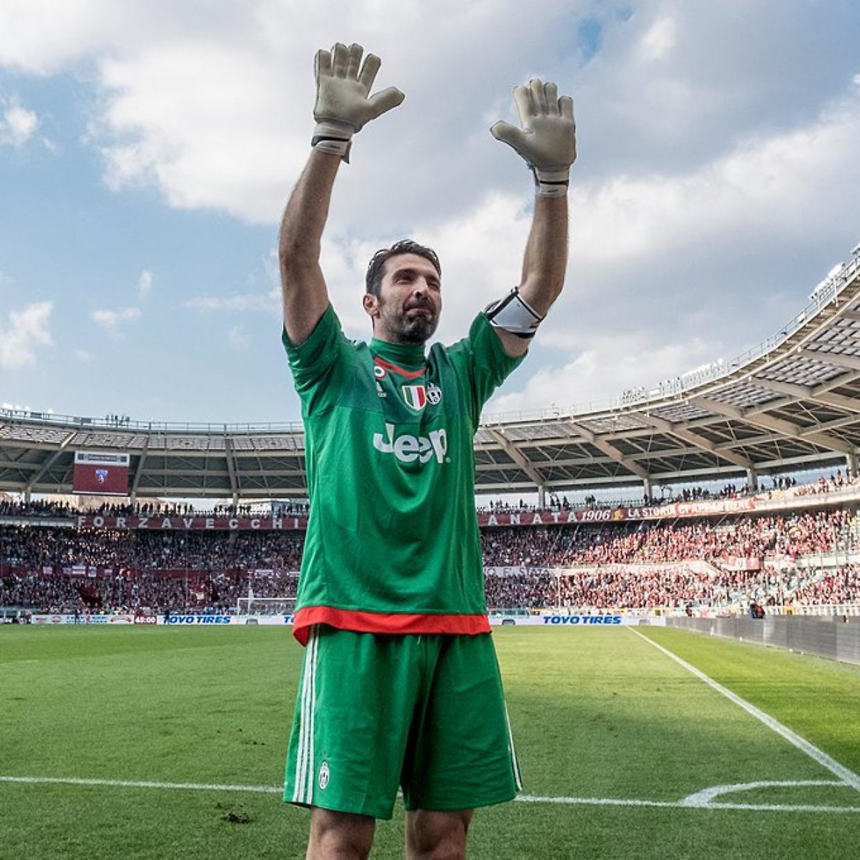 Gigi Buffon nel 2016 (Fonte Juventus)