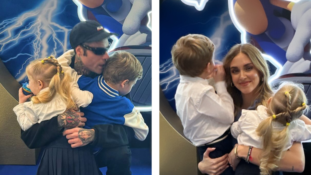 Le foto social pubblicate da Fedez e Chiara Ferragni (Fonte Instagram)