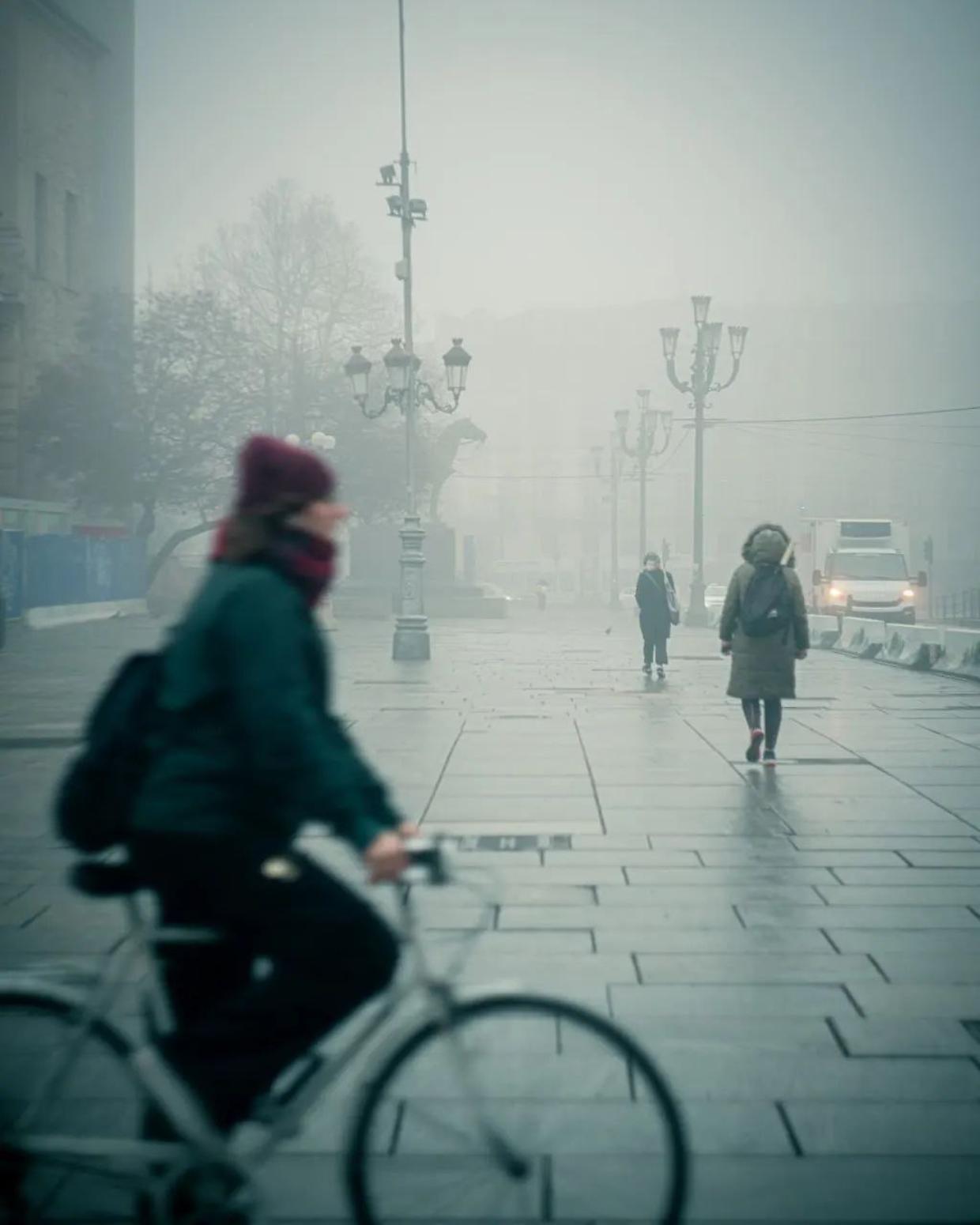 Torino si è svegliata sotto un cielo grigio (fonte Instagram)