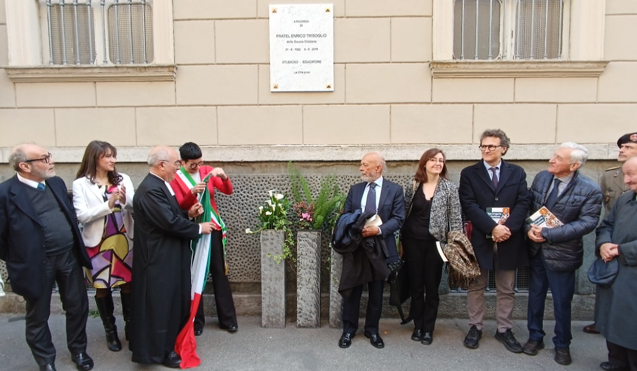 Al Collegio San Giuseppe una targa in memoria di fratel Enrico Trisoglio