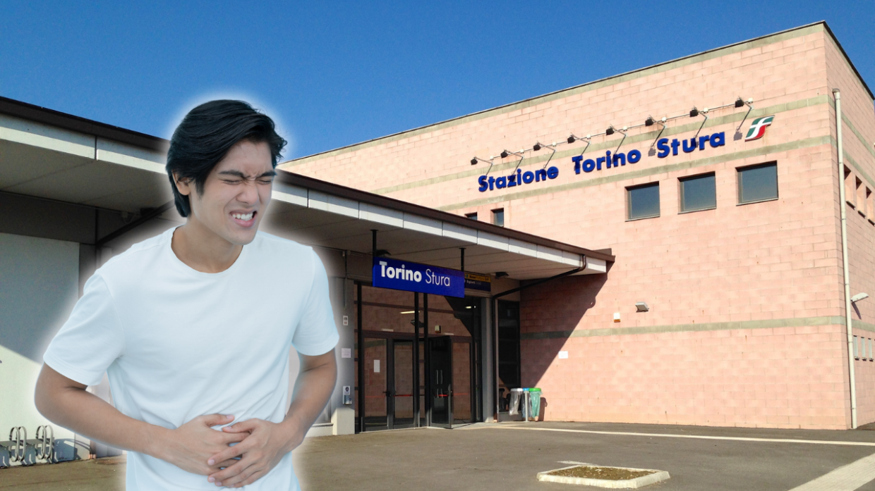 Il treno si è dovuto fermare a stazione Stura