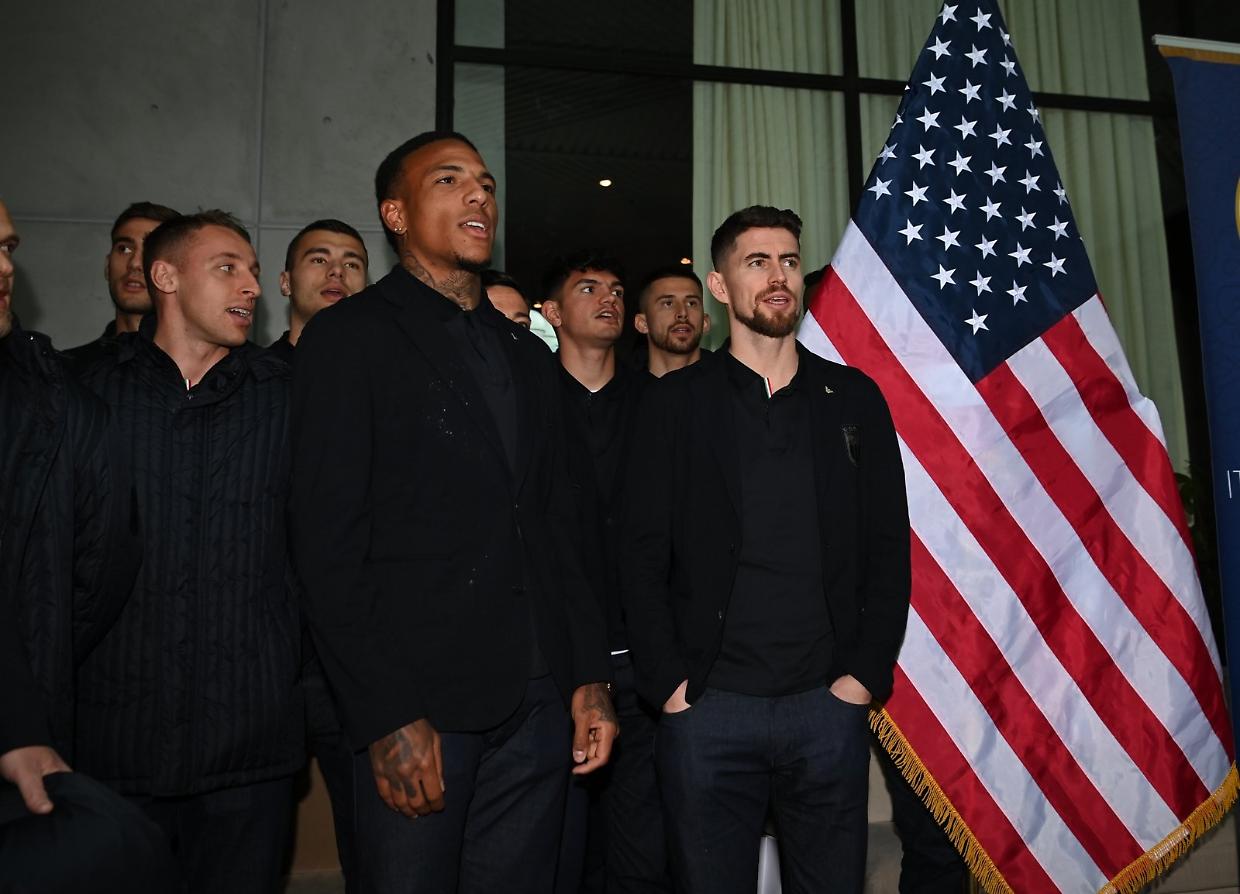 Gli azzurri sbarcano a New York