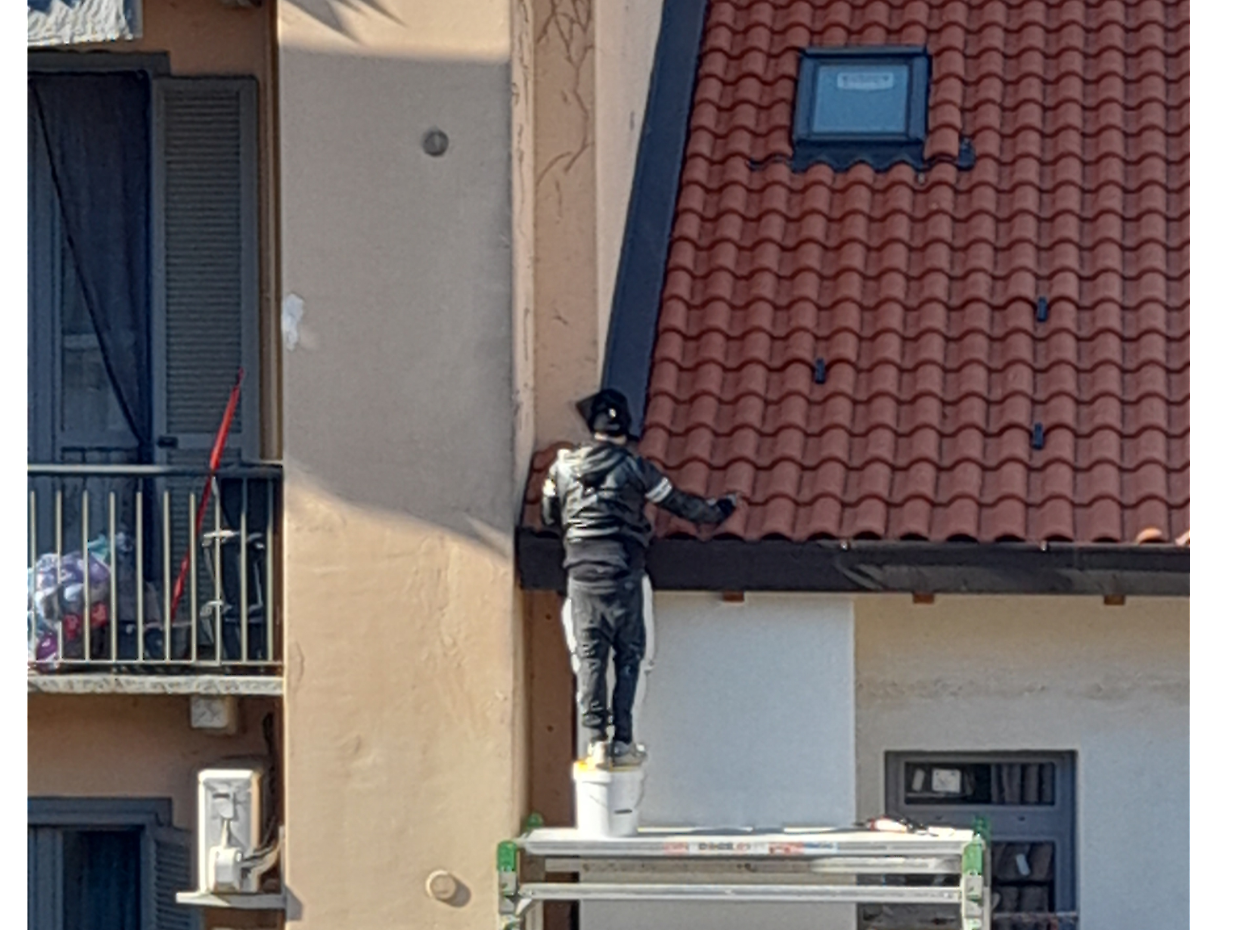 L'immagine inquietante inviata dal nostro Amico Reporter