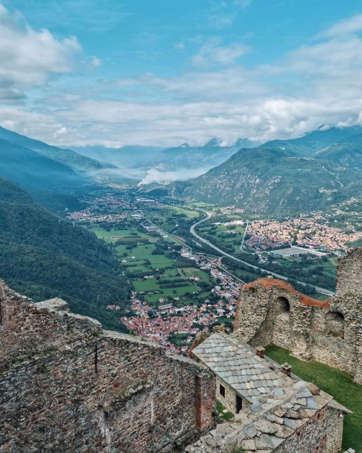 La cittadina di Caprie (Fonte Instagram)