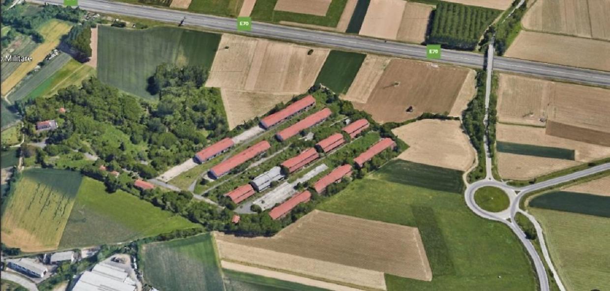  L’ospedale sorgerà a Cambiano, dove attualmente ha sede l’autoparco militare di via Triberti