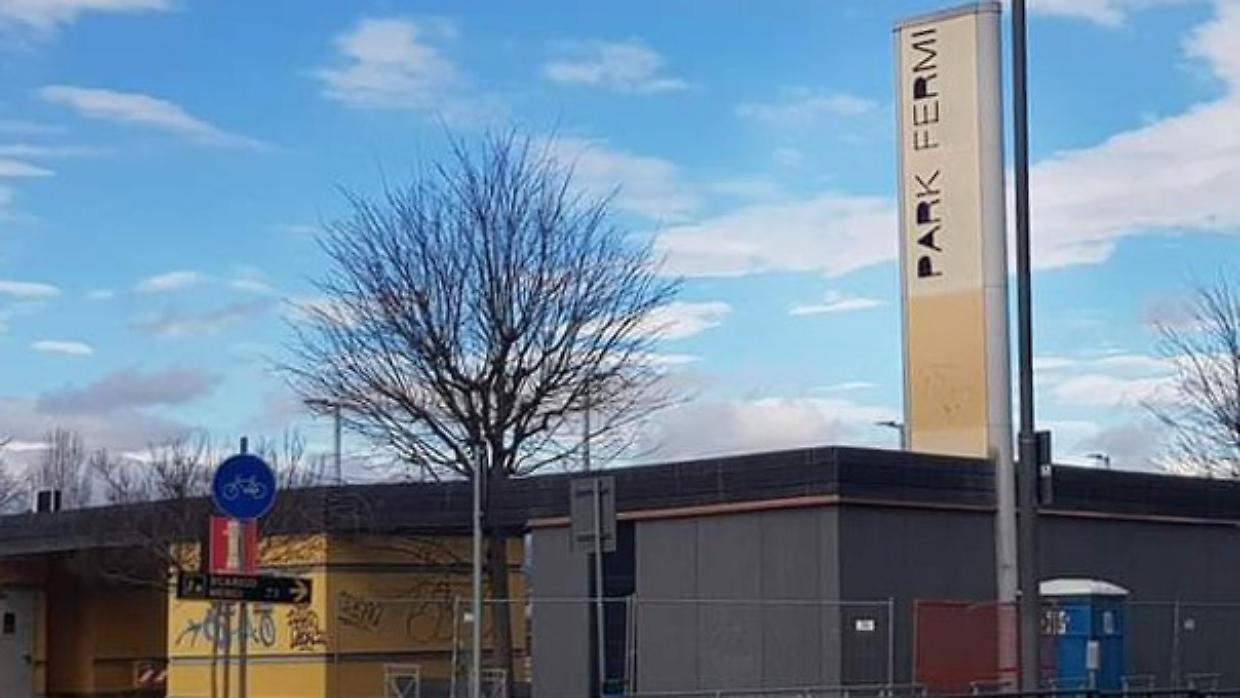 La velostazione di Fermi