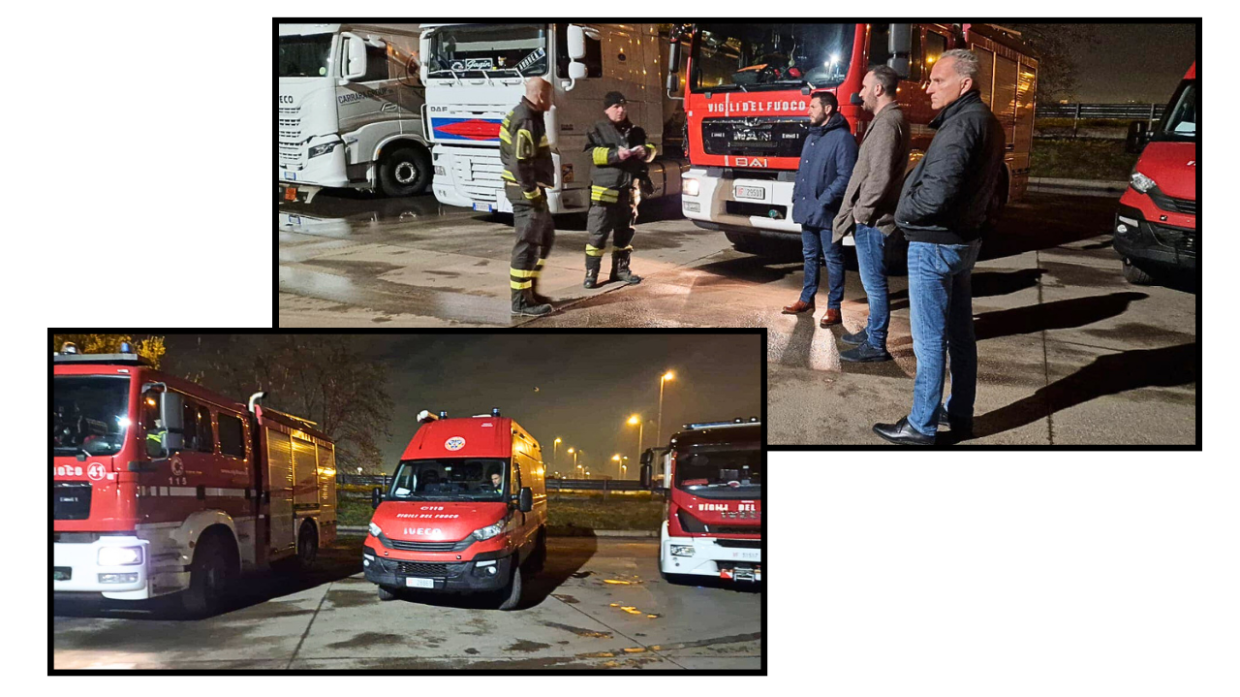 Forte puzza a Beinasco nella notte