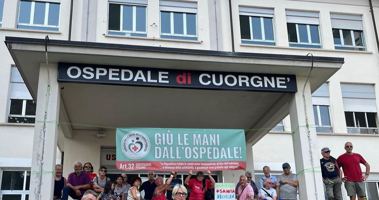 L'ospedale di Cuorgnè (Fonte Instagram)