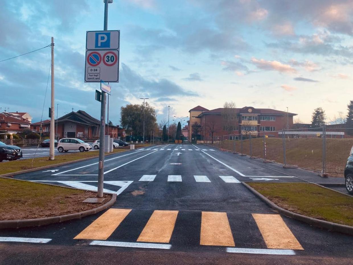 Il nuovo parcheggio di Mappano 