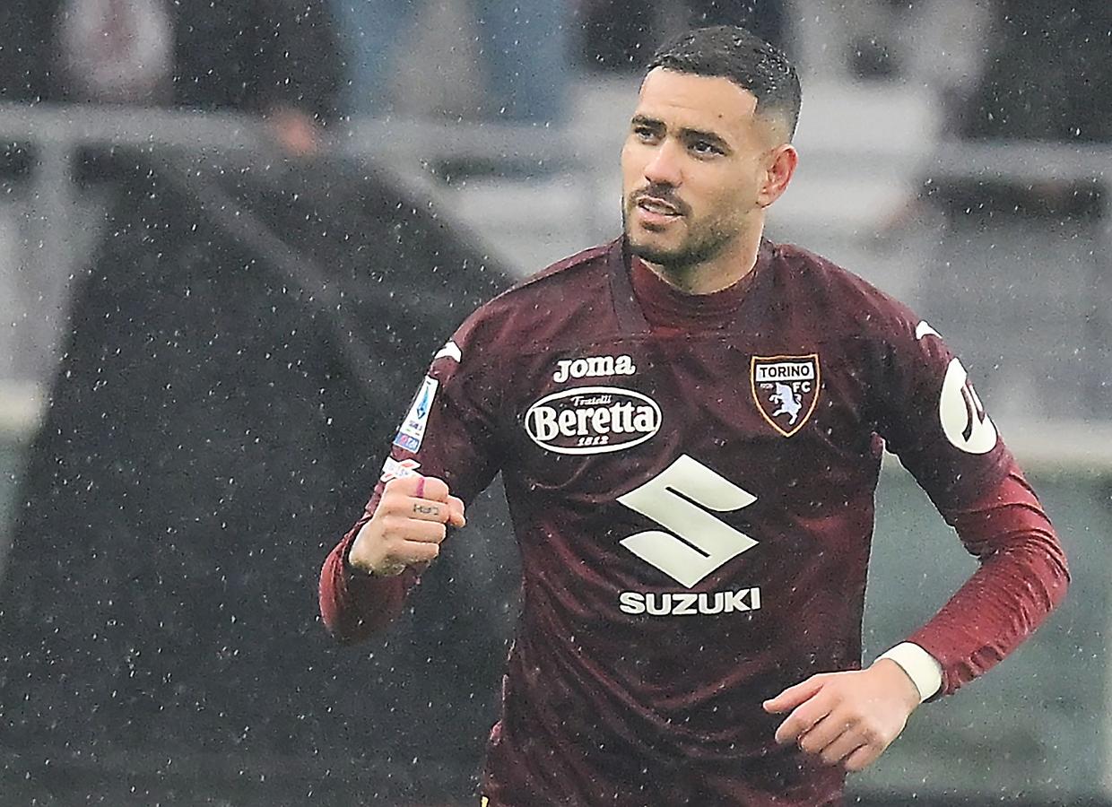 L'attaccante del Torino, Antonio Sanabria