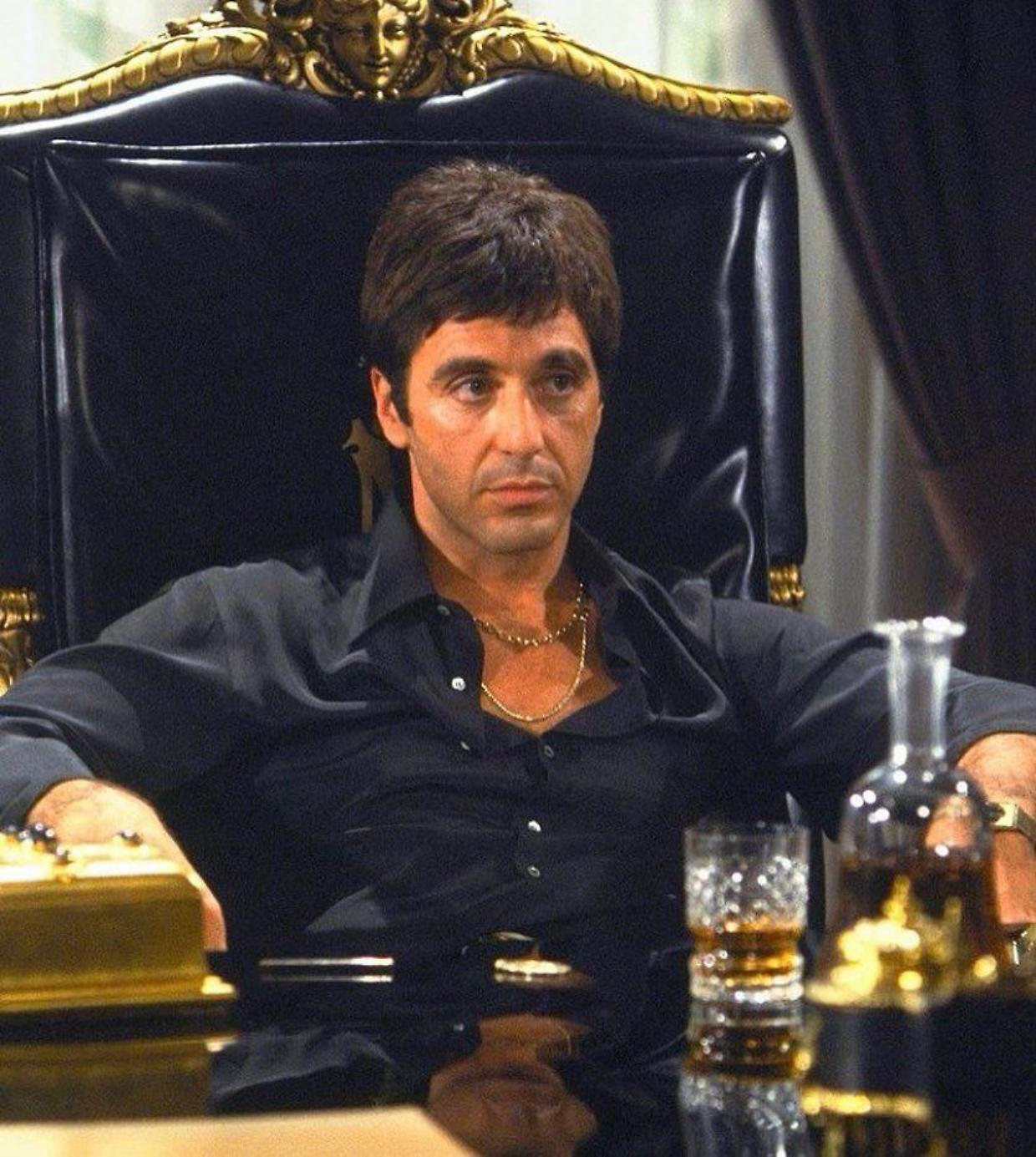 Al Pacino in "Scarface" (Fonte Universal)