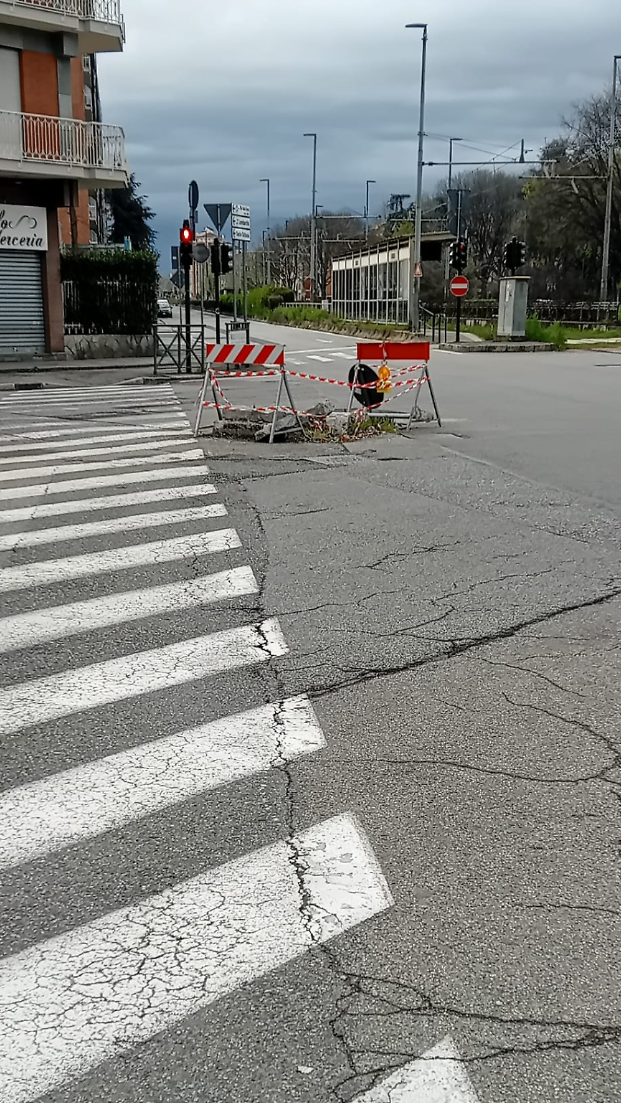 La foto inviata dal nostro Amico Reporter