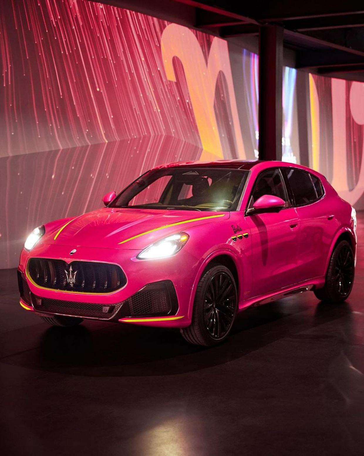 Ecco la Maserati Grecale Barbie (Fonte Instagram)