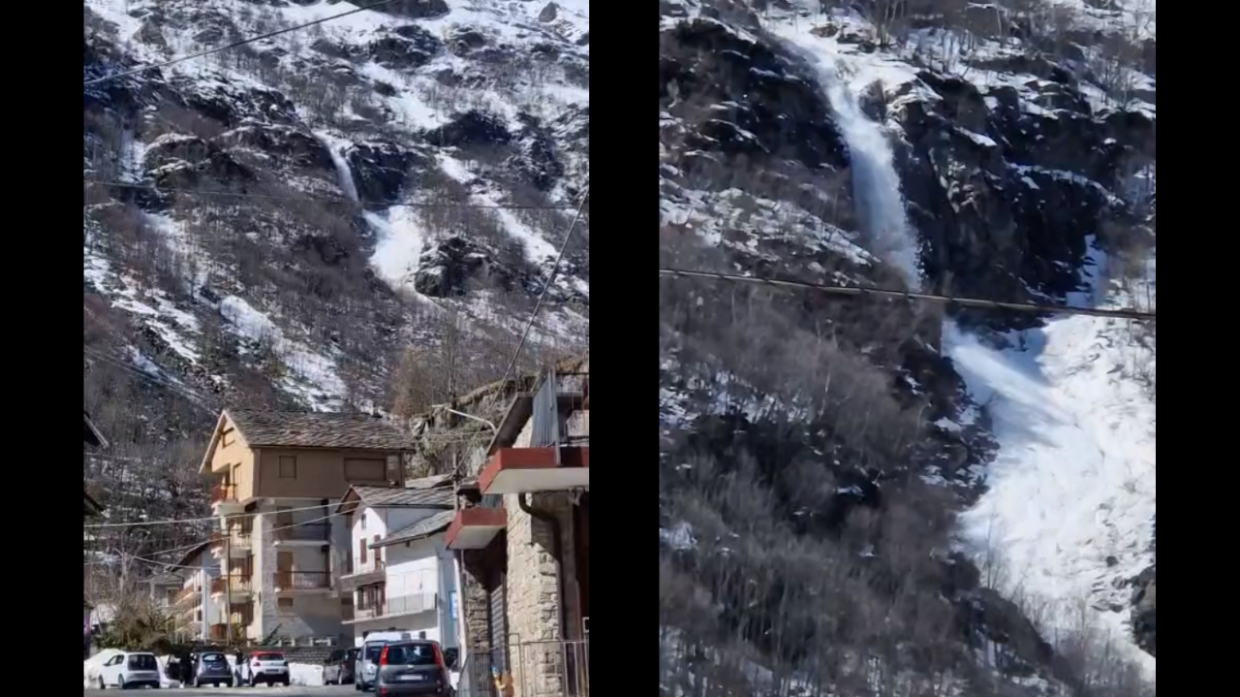 La valanga di Forno Alpi Graie