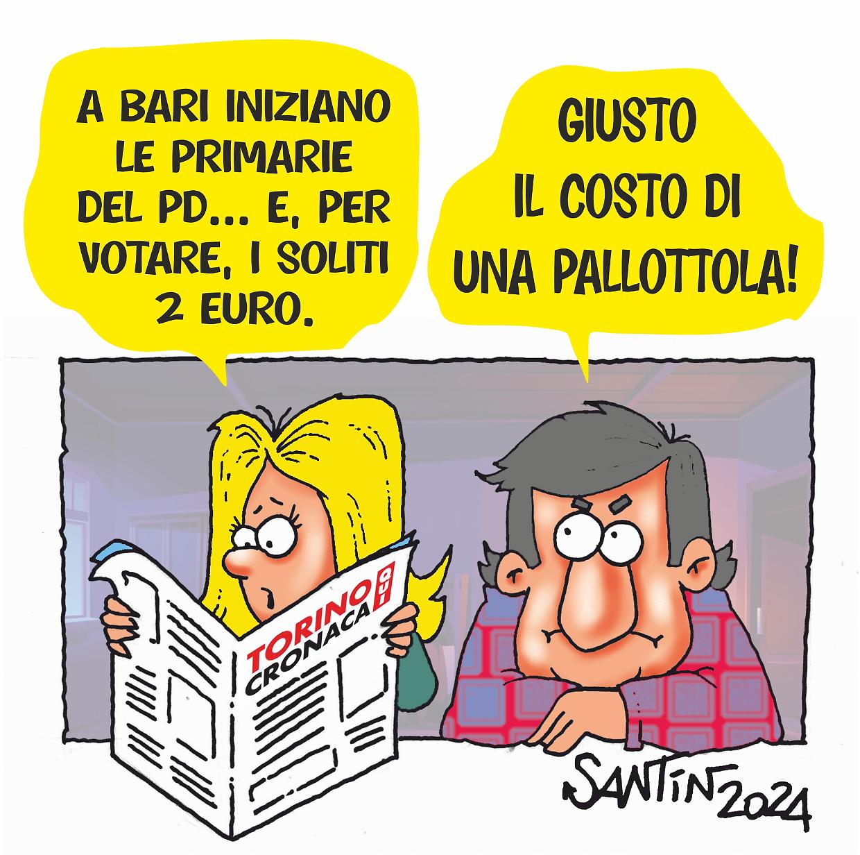 La vignetta del giorno - 3 aprile 2024