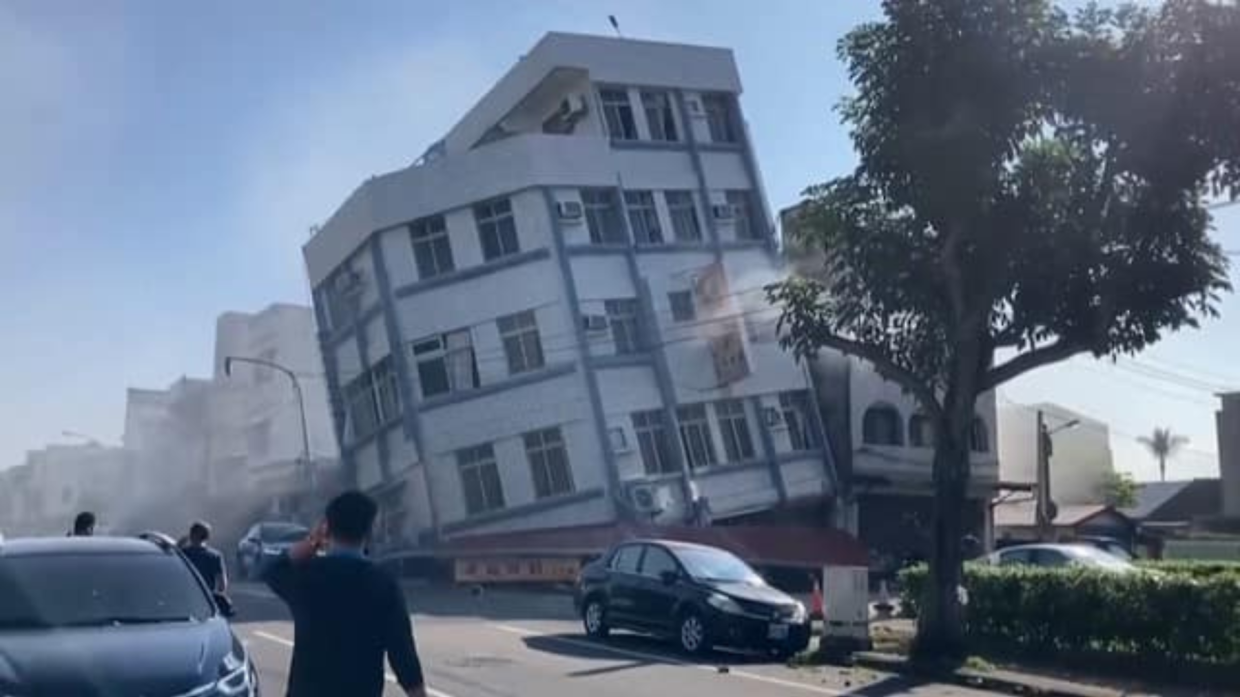 Taiwan, il terremoto più forte degli ultimi 25 anni