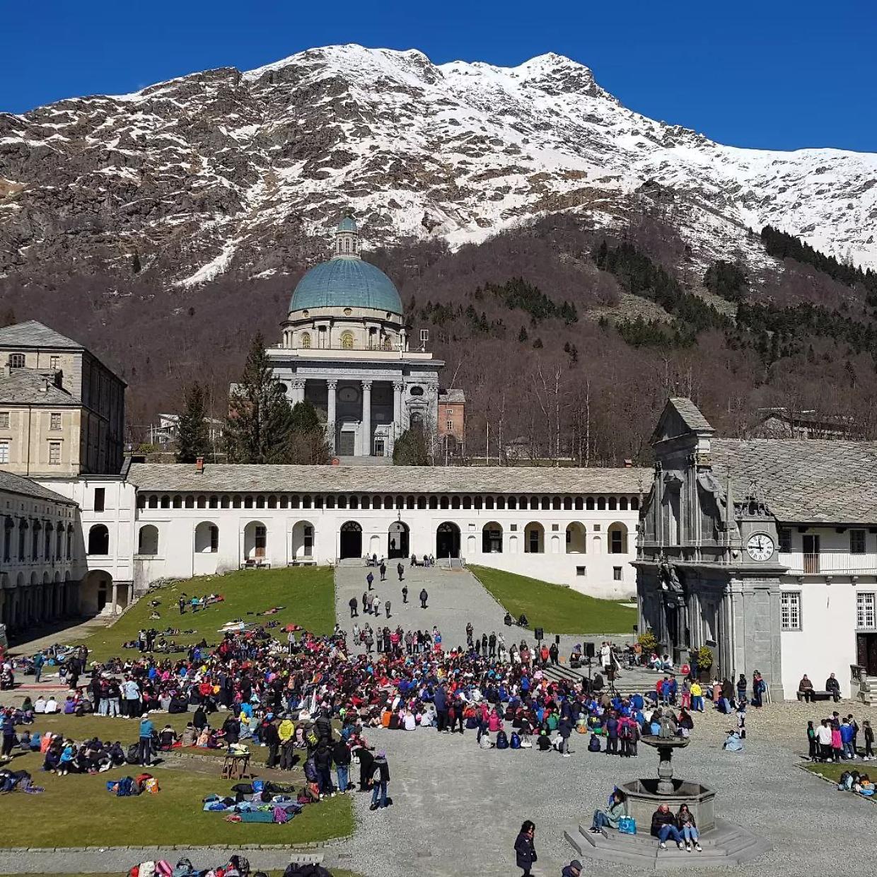 Il Santuario di Oropa (Fonte Instagram)