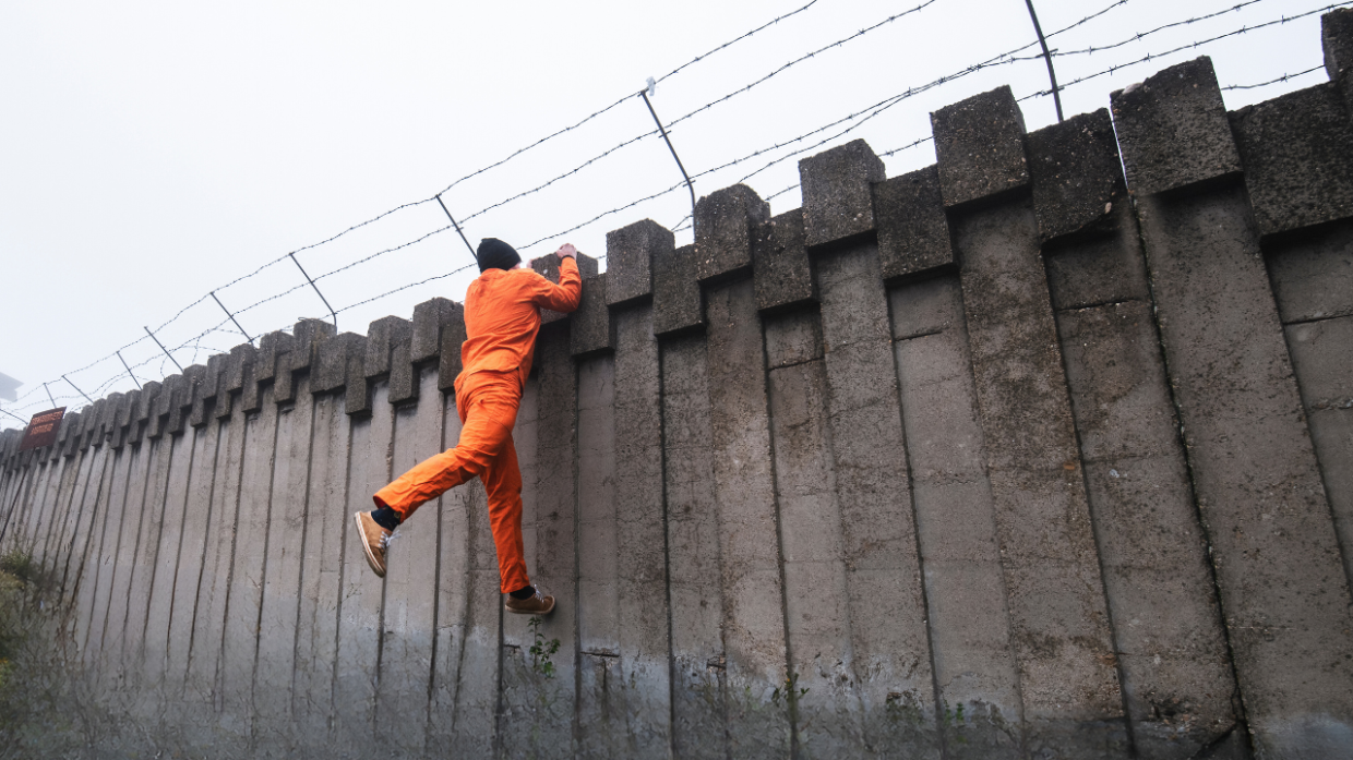 Ancora caos in carcere: un detenuto tunisino si arrampica sul muro e chiede l'espulsione