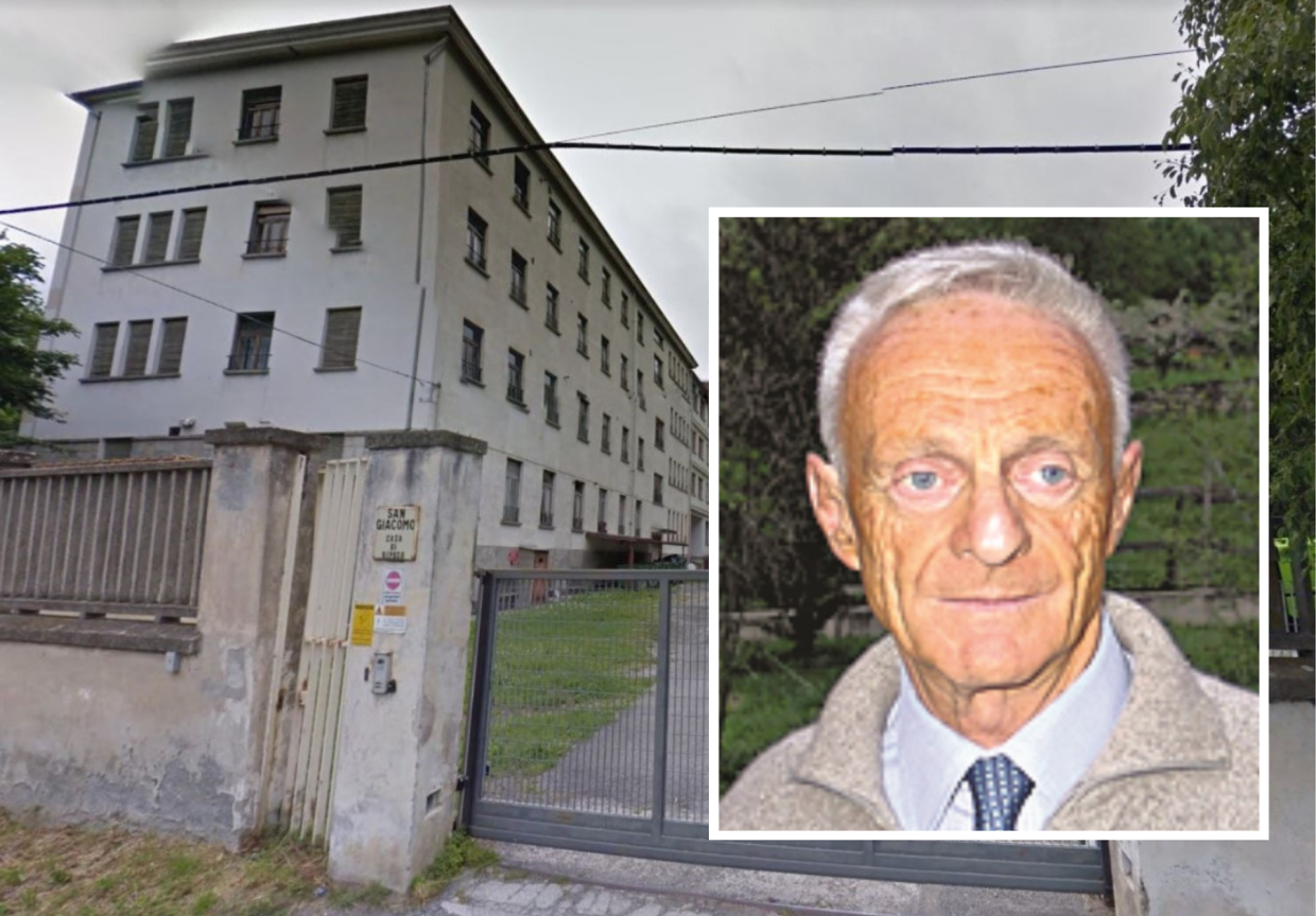 Ex sindaco muore cercando di scappare dalla Rsa: «E' omicidio colposo: condannate i medici»