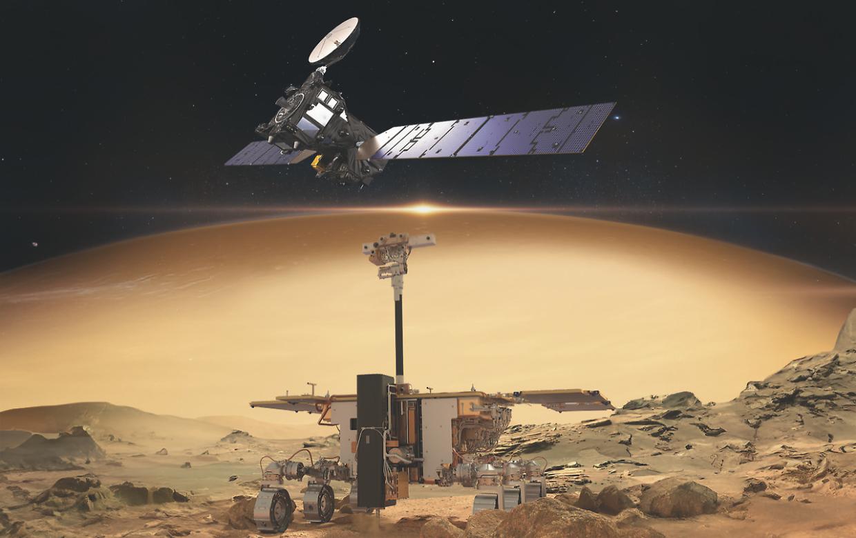 ExoMars, anche Torino  andrà "caccia" di forme di vita su Marte