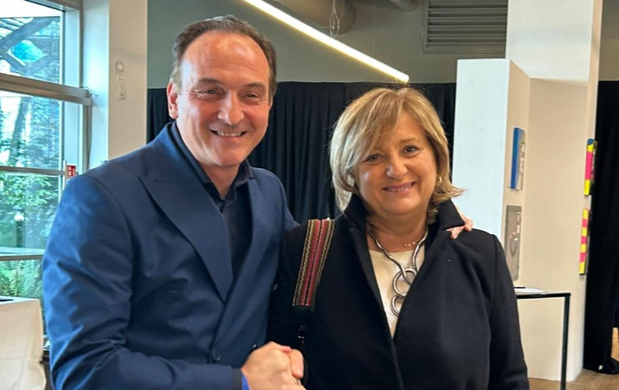 Alberto Cirio e Gianna Pentenero