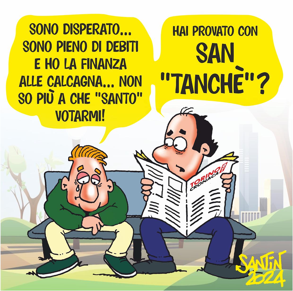 La vignetta del giorno - 13 aprile 2024