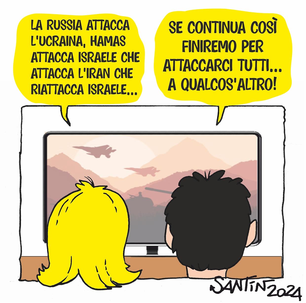 La vignetta del giorno - 15 aprile 2024