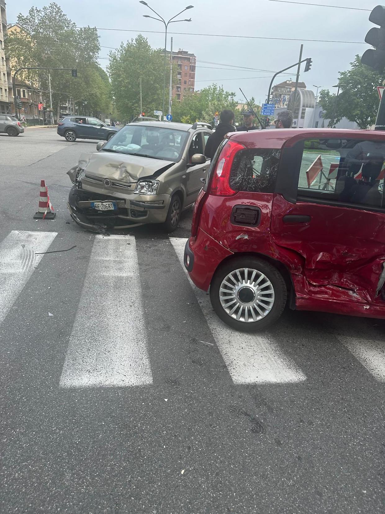 L'incidente al "solito" incrocio