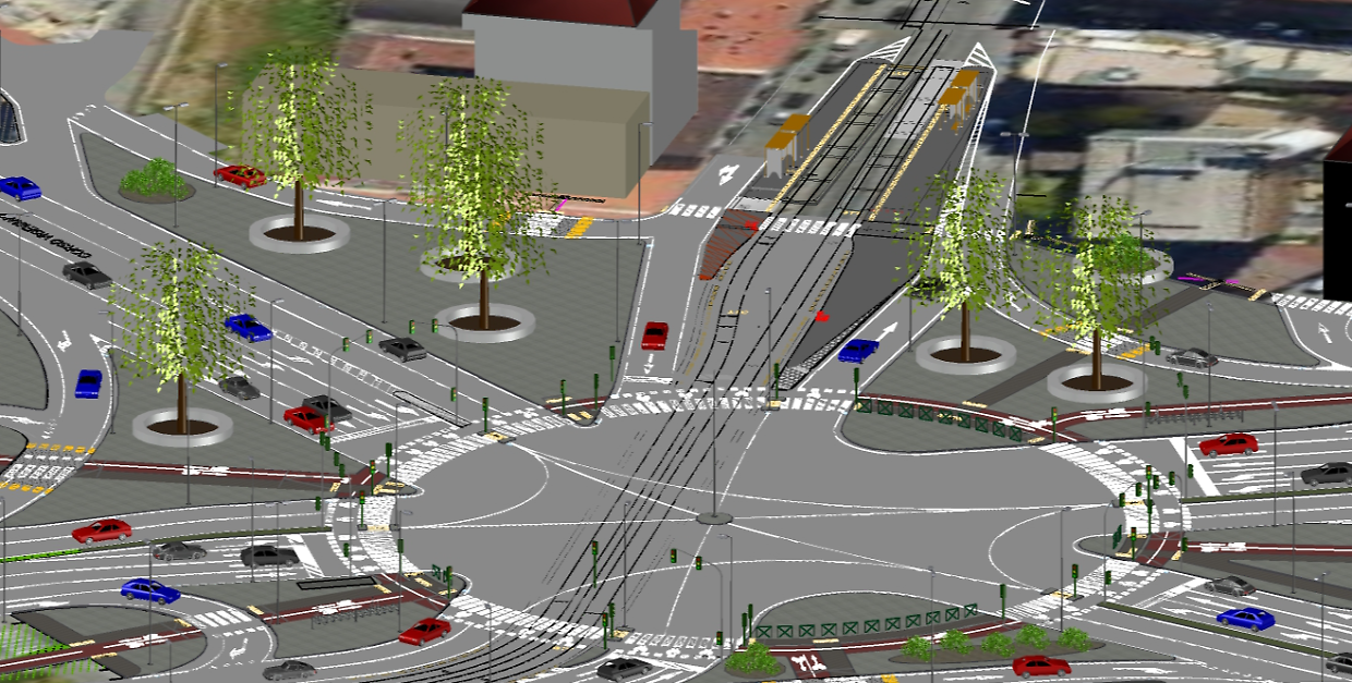 Piazza Baldissera, nel 2025 si cambia: ecco i semafori al posto della rotonda