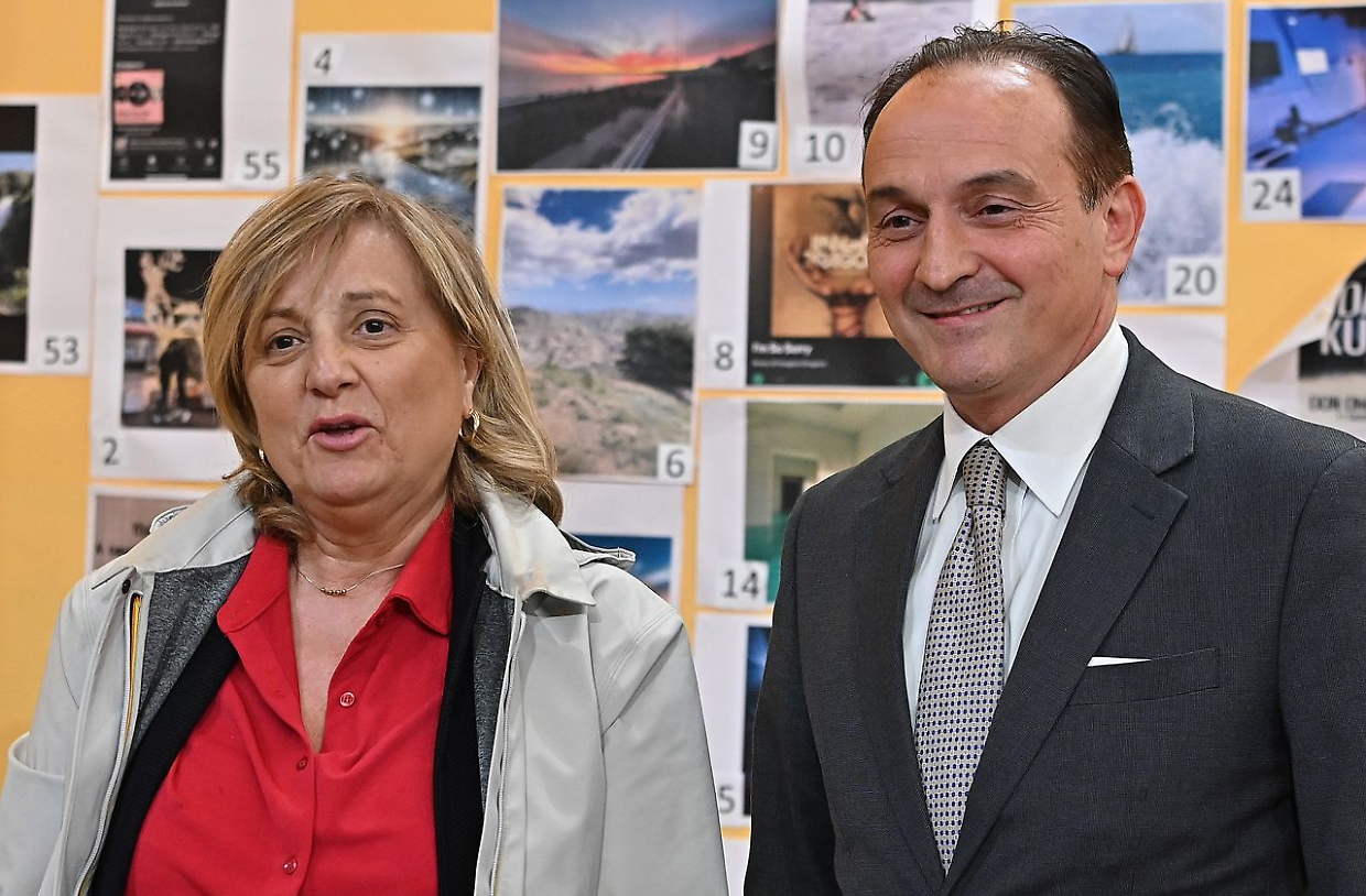 Gianna Pentenero e Alberto Cirio