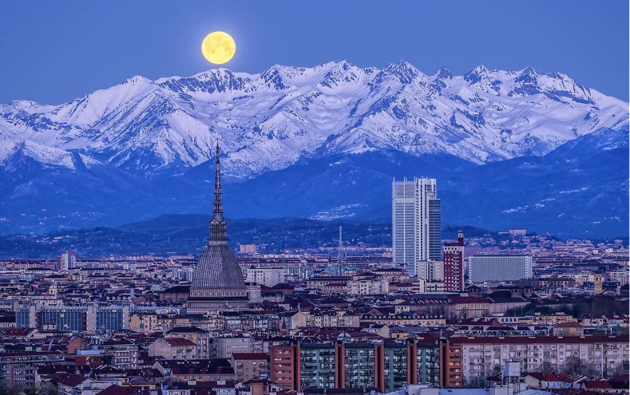Torino scattata dal fotografo Valerio Minato (Fonte Instagram)
