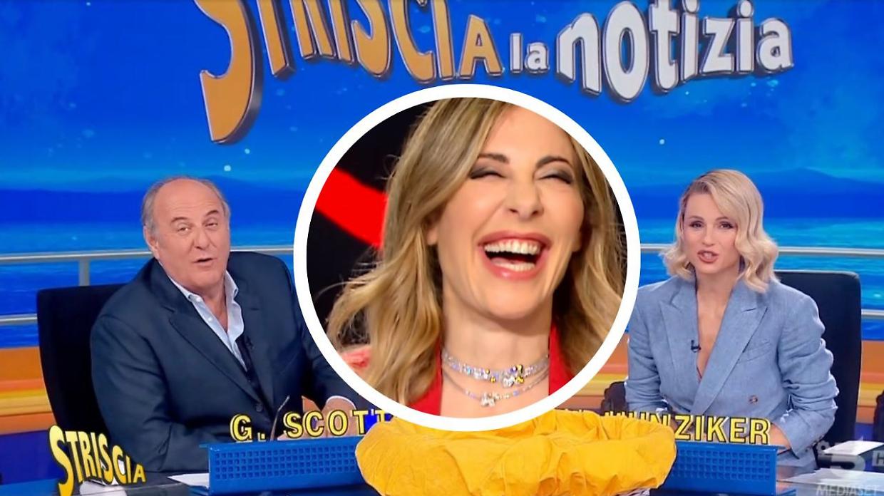 Striscia la Notizia e Francesca Fagnani (Fonte Mediaset, Rai)