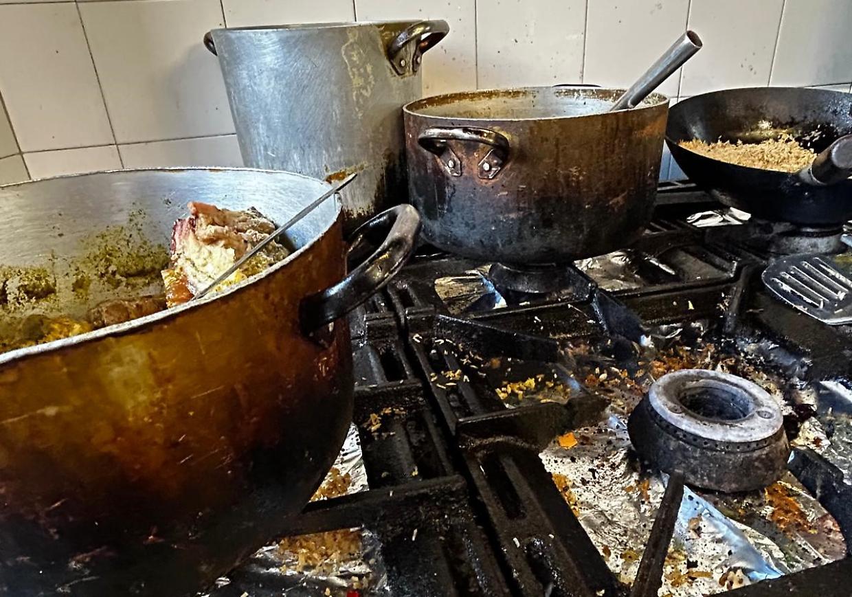 Cucine da incubo a Torino: maxi multe della polizia nell'isola pedonale