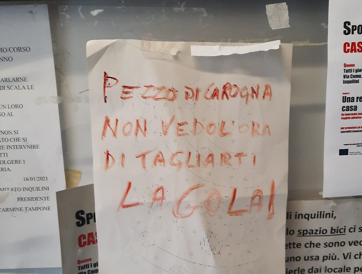 Sfasciacarrozze nei garage e minacce contro gli inquilini: «Ti tagliamo la gola»
